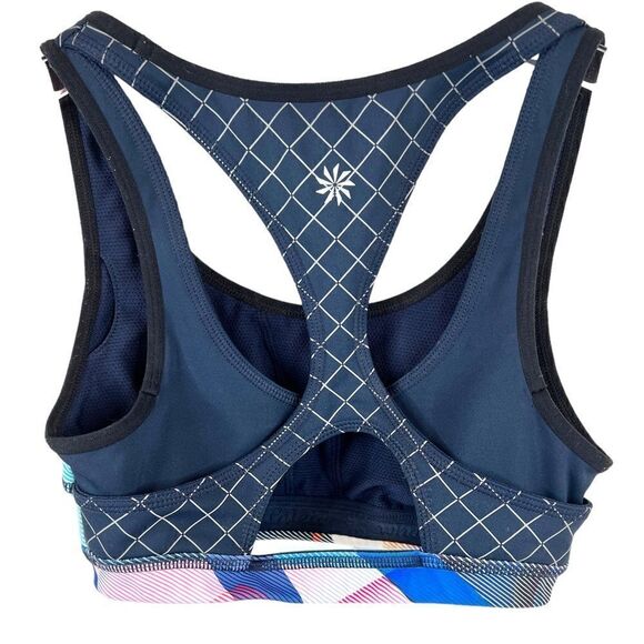 ATHLETA Sports Bra in multi-colors in Blues Size XXS - Picture 4 of 7